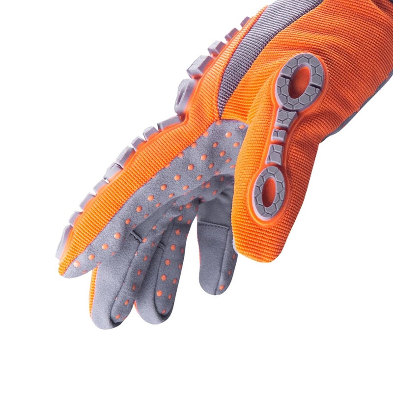 HEXARMOR Cut-Resistant Impact Protection Synthetic Leather Palm Work Gloves | Chrome SLT ® Series 4070 | X-Small - Image 3